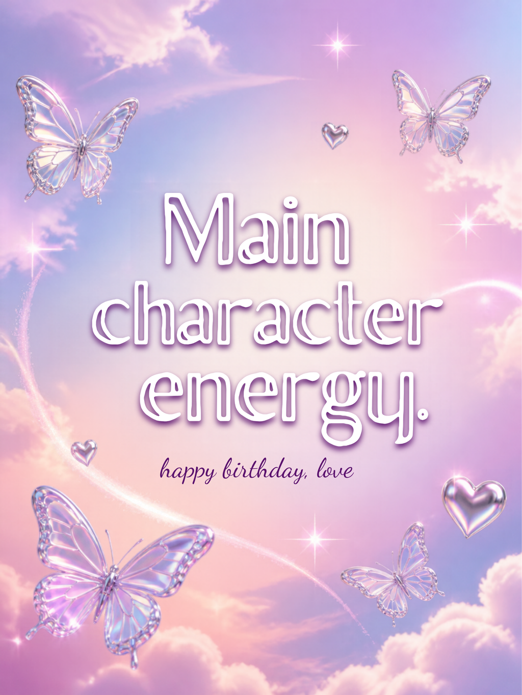 For My Daughter 6-card pack: Main Character Energy