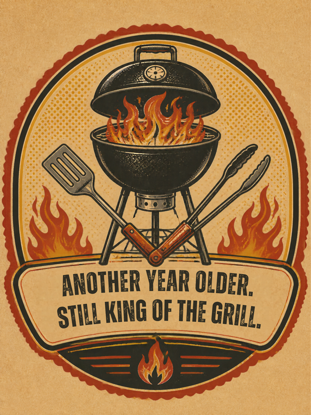 For My Husband 6-card pack: King of the Grill