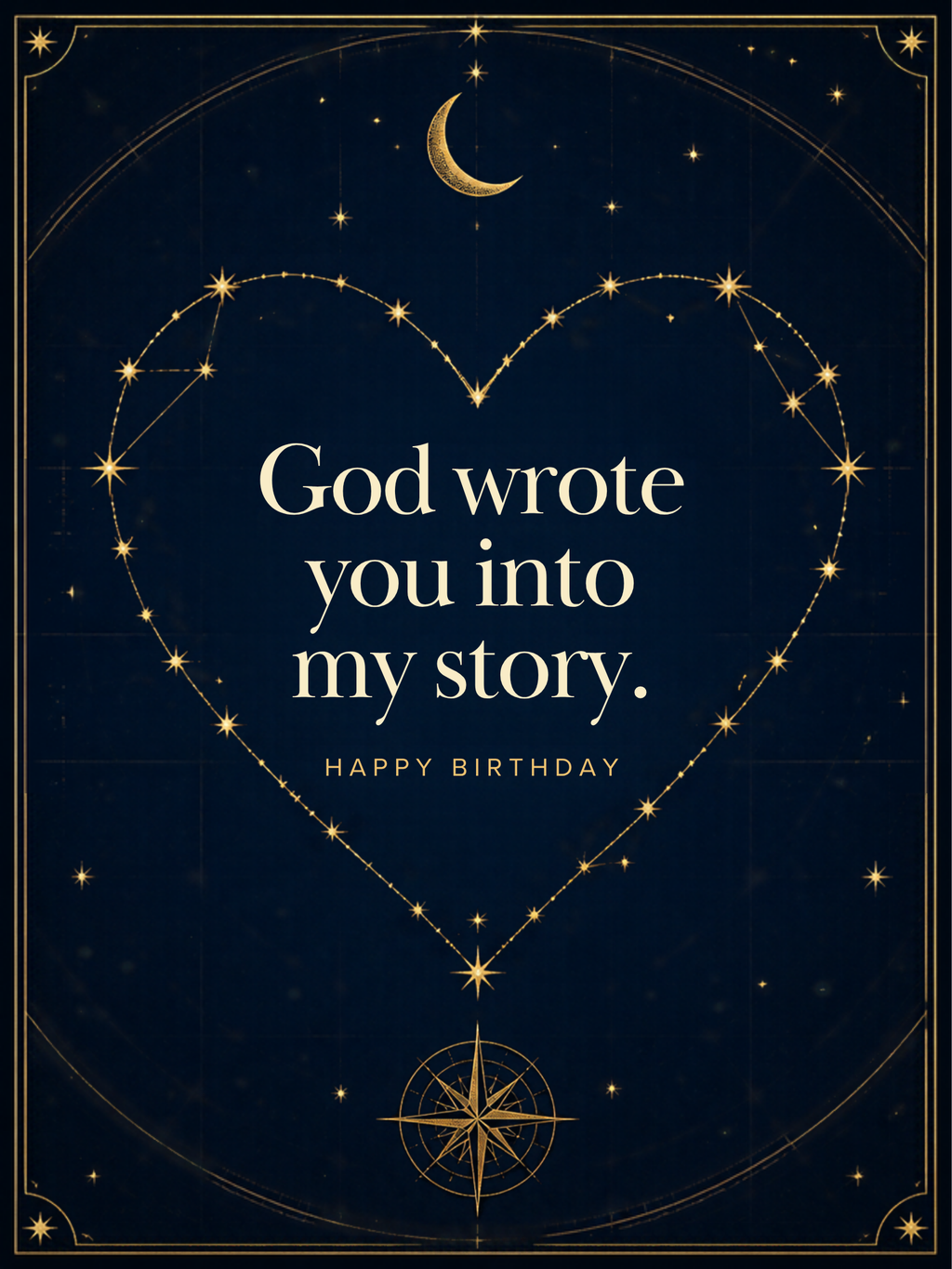For My Husband 6-card pack: God Wrote You Into My Story