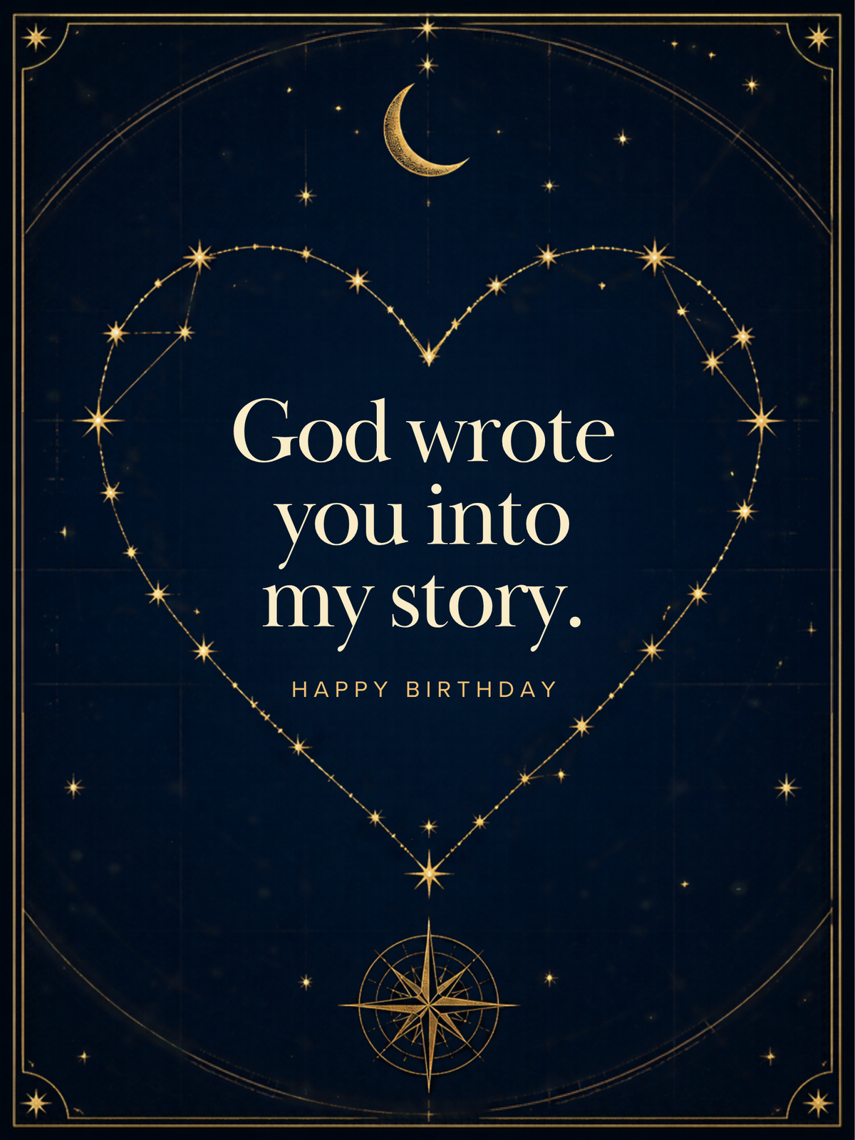 For My Husband 6-card pack: God Wrote You Into My Story