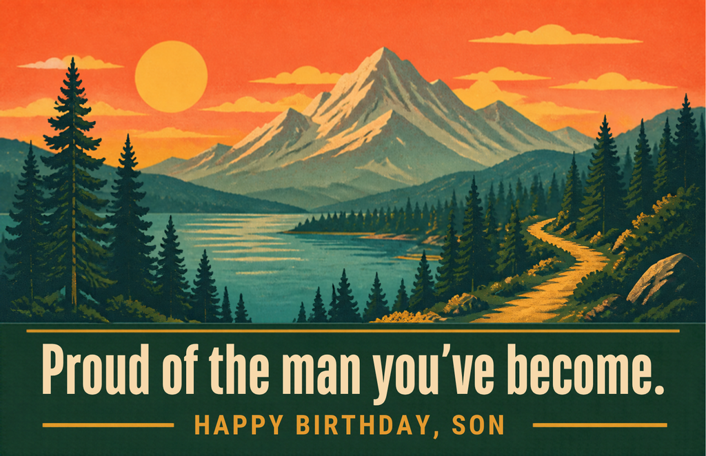 For My Son 6-card pack: Proud of the Man You've Become